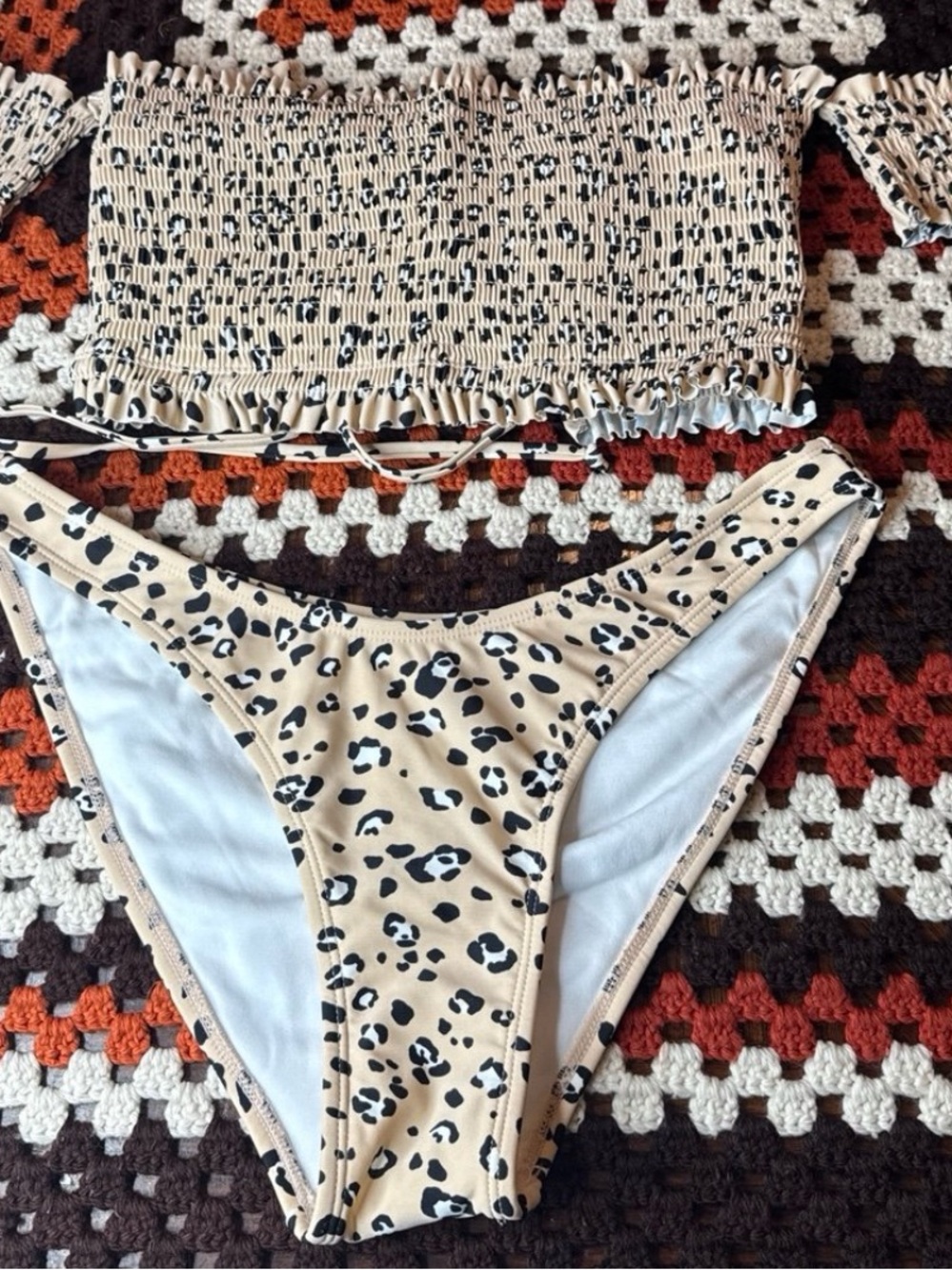 Xhilaration Leopard Print -Bikini